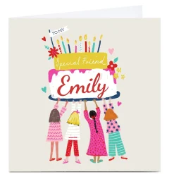 Card Factory Personalised Kerry Spurling Birthday Card - Special Friend