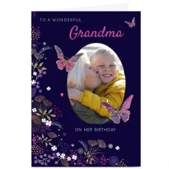 Discount Personalised Kerry Spurling Photo Card - Grandma Upload For Grandma|Photo