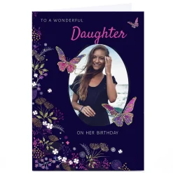 Discount Personalised Kerry Spurling Photo Card - Daughter Upload Daughter|For Daughter