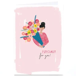 Hot Personalised Kerry Spurling Card - Especially For You! Any Occasion|Congratulations