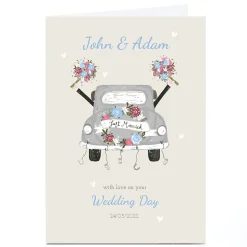 Card Factory Personalised Kerry Spurling Wedding Card - Mr and Mr