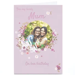 Card Factory Personalised Kerry Spurling Photo Card - Lovely Mum