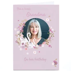 New Personalised Kerry Spurling Photo Card - Lovely Grandma For Grandma|Photo