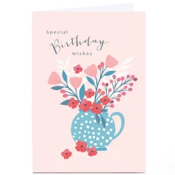 Card Factory Personalised Klara Hawkins Birthday Card - Special Wishes