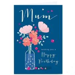 Outlet Personalised Klara Hawkins Card - Mum Flower Vase For Mum|Mum