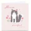 Card Factory Personalised Klara Hawkins Mother's Day Card - Cat