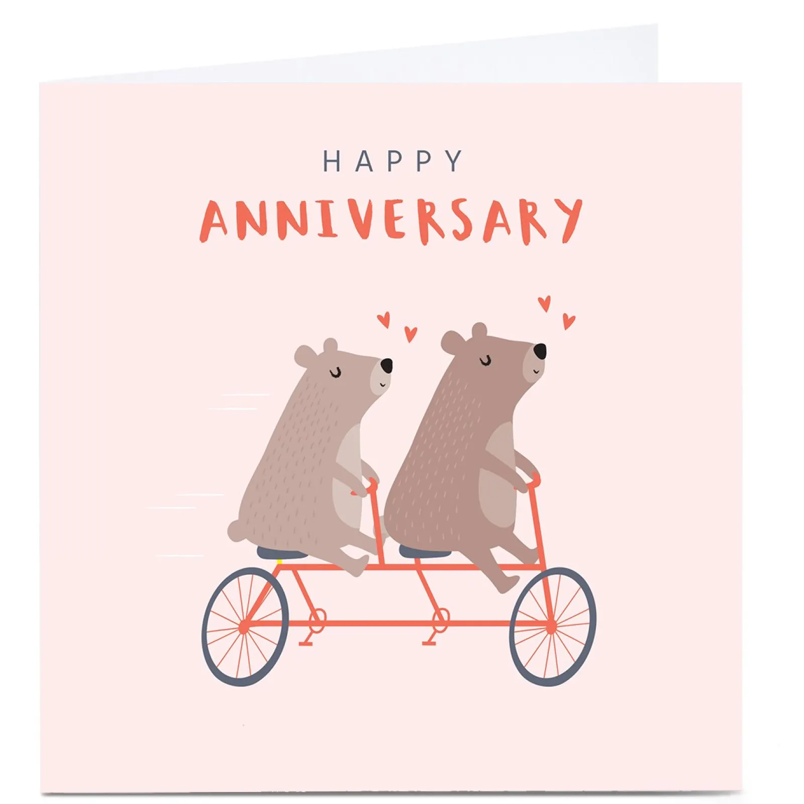 Card Factory Personalised Klara Hawkins Card - Anniversary Mice