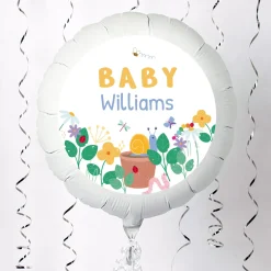 Card Factory Personalised Large New Baby Helium Balloon