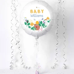Card Factory Personalised Large New Baby Helium Balloon