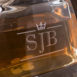 Online Personalised Lead Crystal Boston Decanter Personalised Engraved Gifts|Glassware