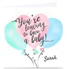Card Factory Personalised Leaving Card - To Have A Baby