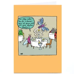 Hot Personalised Lee Fearnley Card - Moth and Flame Any Occasion|Just To Say
