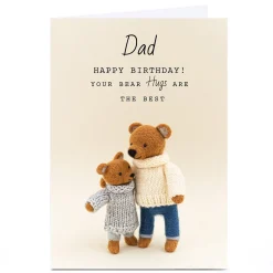 Best Personalised Lemon and Sugar Birthday Card - The Best Dad For Dad|Dad