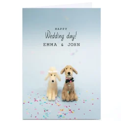 New Personalised Lemon and Sugar Card - Happy Wedding Day Wedding