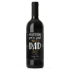 Hot Personalised Like a Dad Shiraz Wine Gifts For Him