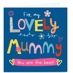 Card Factory Personalised Lindsay Loves To Draw Card - Lovely Mummy