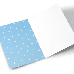 Online Personalised Lindsay Loves To Draw Card - Welcome To The World, Blue New Baby|Funny