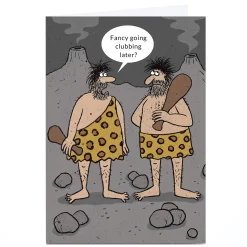 Best Personalised Little Horse Card - Two Cavemen Any Occasion|Just To Say