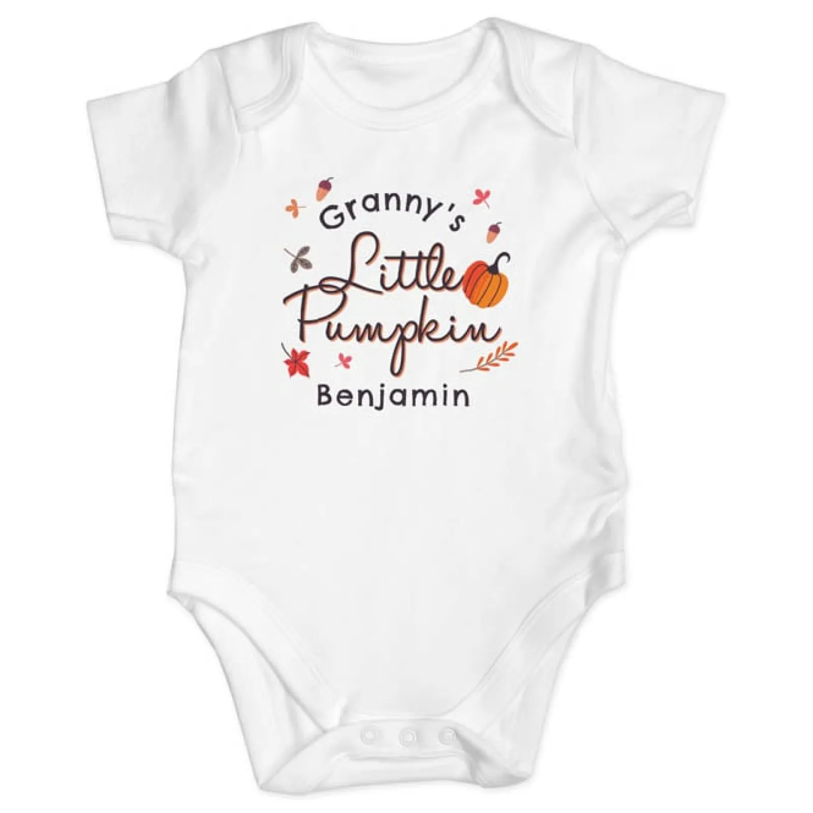 Card Factory Personalised Little Pumpkin Baby Vest