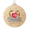Online Personalised Love Makes the World Sweeter Hanging Ornament Personalised Canvas & Wall Art|Photo Prints & Wall Art