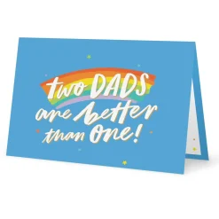 Card Factory Personalised Macmillan Father's Day Card - Two Dads