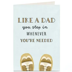 Card Factory Personalised Macmillan Father's Day Card - Like A Dad