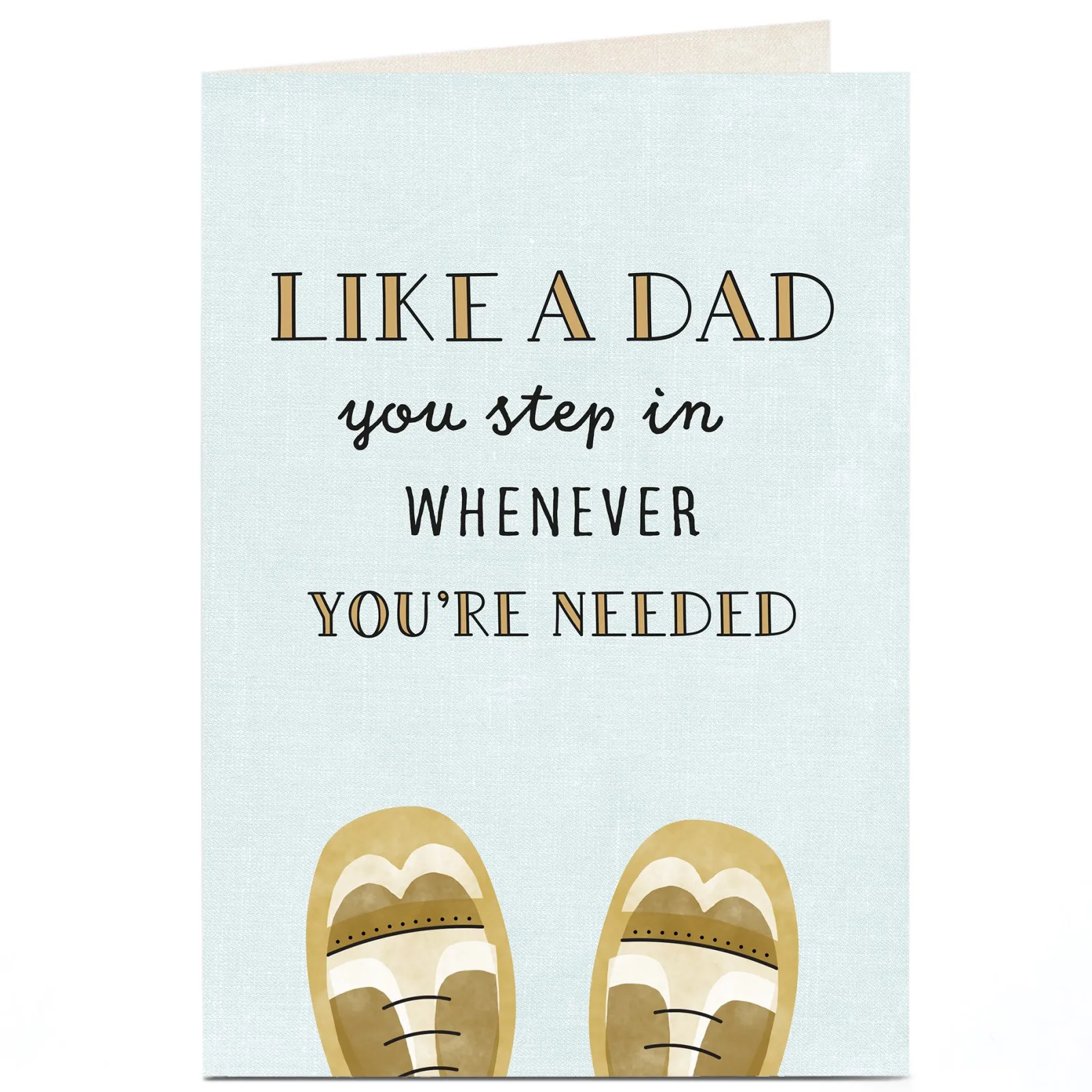 Card Factory Personalised Macmillan Father's Day Card - Like A Dad