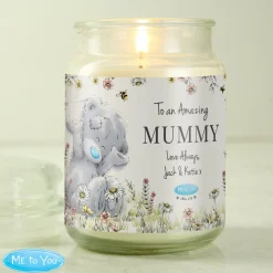 Card Factory Personalised Me to You Floral Large Scented Jar Candle