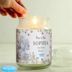 Card Factory Personalised Me to You Floral Large Scented Jar Candle