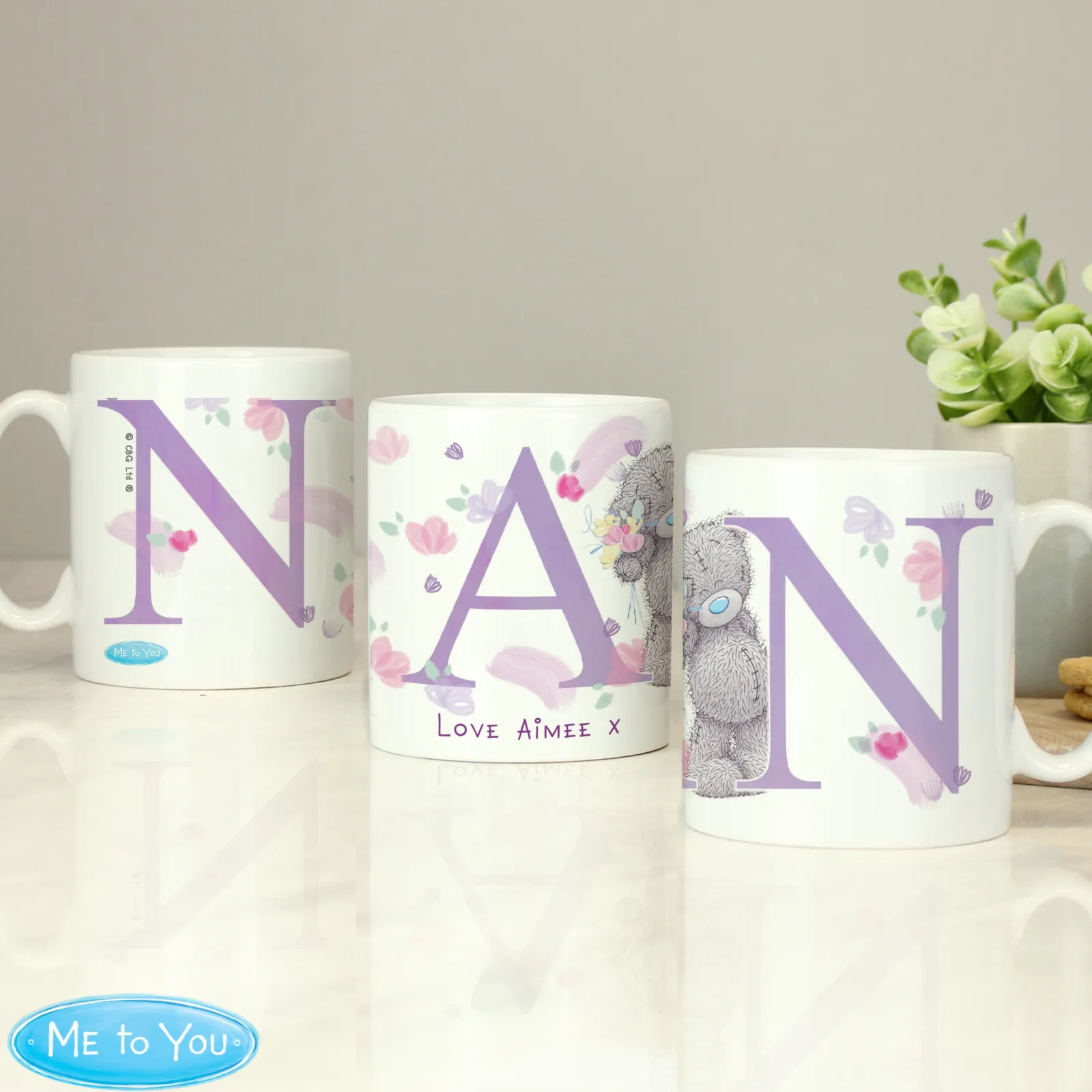 Card Factory Personalised Me To You NAN Mug