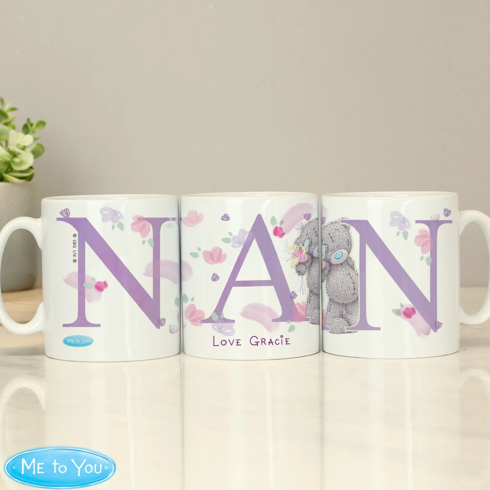Card Factory Personalised Me To You NAN Mug