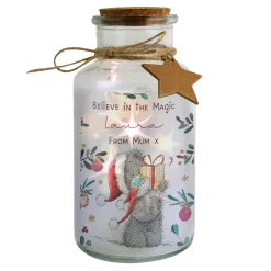 Card Factory Personalised Me To You Tatty Teddy Cosy Winter LED Jar