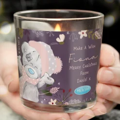 Card Factory Personalised Me To You Tatty Teddy Cosy Winter Candle Jar