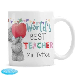Card Factory Personalised Me to You World's Best Teacher Mug