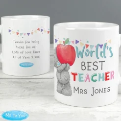 Card Factory Personalised Me to You World's Best Teacher Mug