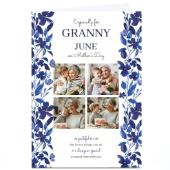 Personalised Mother's Day Photo Card - Especially for You Granny Photo