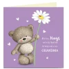 Card Factory Personalised Mother's Day Card - Hugs Bear, Grandma