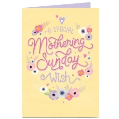 Card Factory Personalised Mother's Day Card - Mothering Sunday