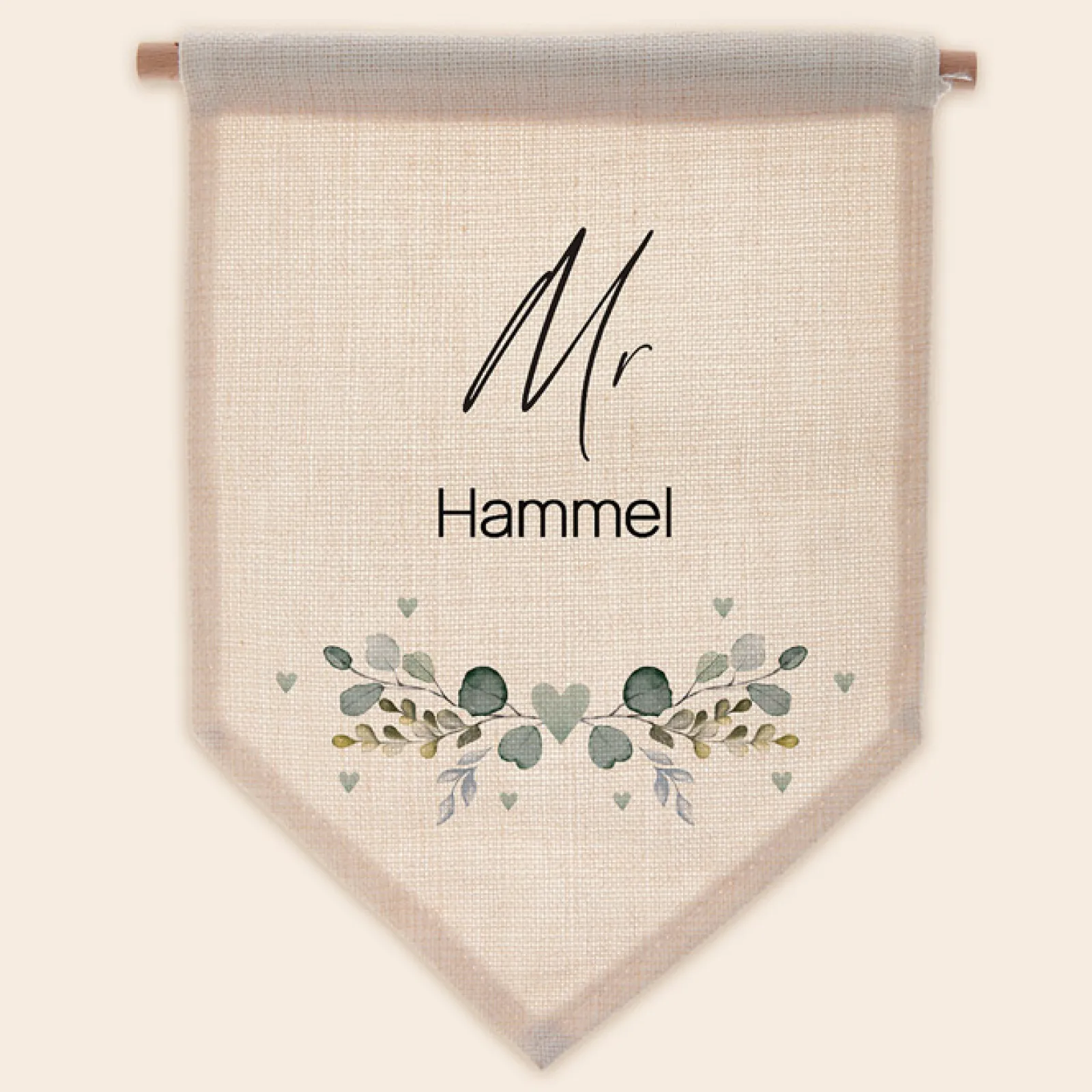 Personalised Mr Canvas Hanging Sign Personalised Canvas & Wall Art|Photo Prints & Wall Art