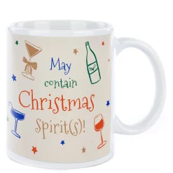 Online Personalised Mug - Christmas Spirits Personalised Mugs|Mugs