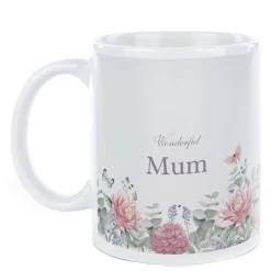 Outlet Personalised Mug - Pastel Florals Personalised Mugs|Mugs