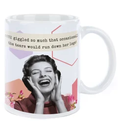 Card Factory Personalised Mug - Tears Run Down Her Legs