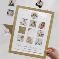 Card Factory Personalised Multi-Insert Grandchildren Photo Frame