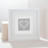 Hot Personalised Names Heart Square Print Personalised Canvas & Wall Art|Photo Prints & Wall Art