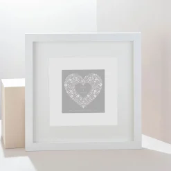 Hot Personalised Names Heart Square Print Personalised Canvas & Wall Art|Photo Prints & Wall Art