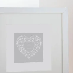 Hot Personalised Names Heart Square Print Personalised Canvas & Wall Art|Photo Prints & Wall Art