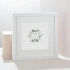 Card Factory Personalised Names Love Begins in a Moment Square Print