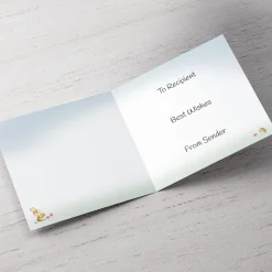 Card Factory Personalised New Baby Card - A,B,C Is For