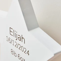 Outlet Personalised New Born Wooden Star Decoration New Baby Gifts|Gifts For Babies