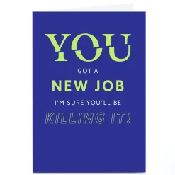 Hot Personalised New Job Card - YOU Got A New Job Trending|New Job